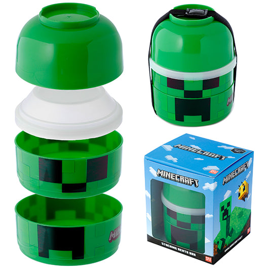 Sombo Minecraft lunch box round