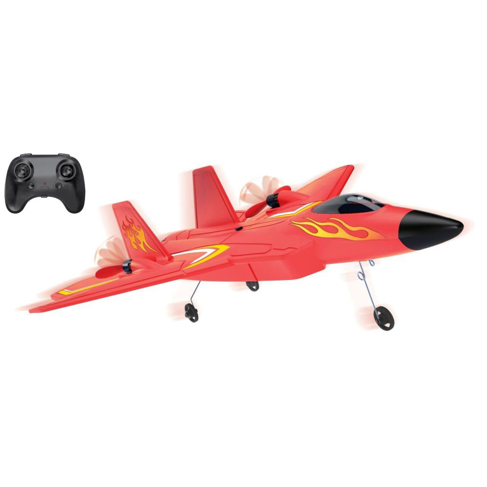 Totally Tech Sky Raider Airplane 2.4 Ghz red