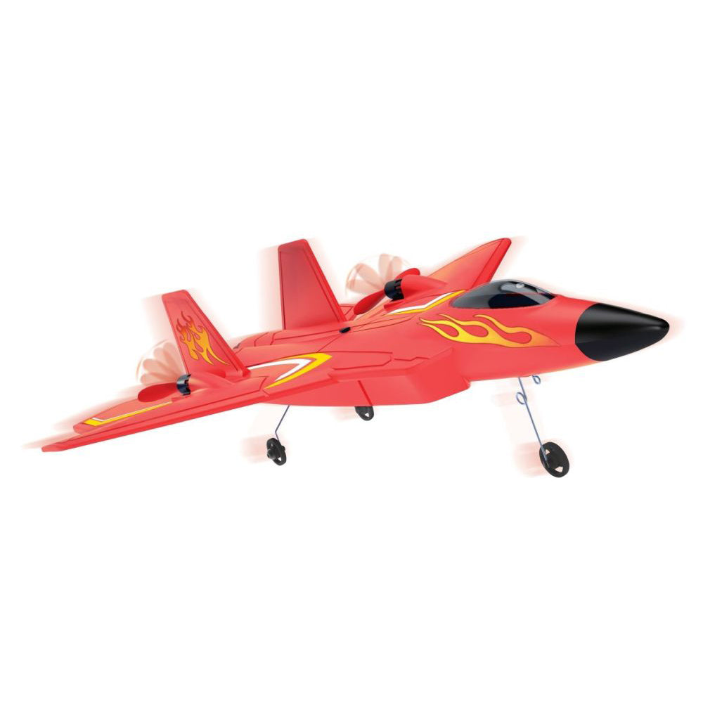 Totally Tech Sky Raider Airplane 2.4 Ghz red