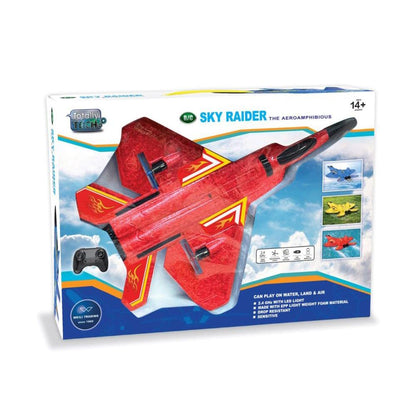 Totally Tech Sky Raider Airplane 2.4 Ghz red