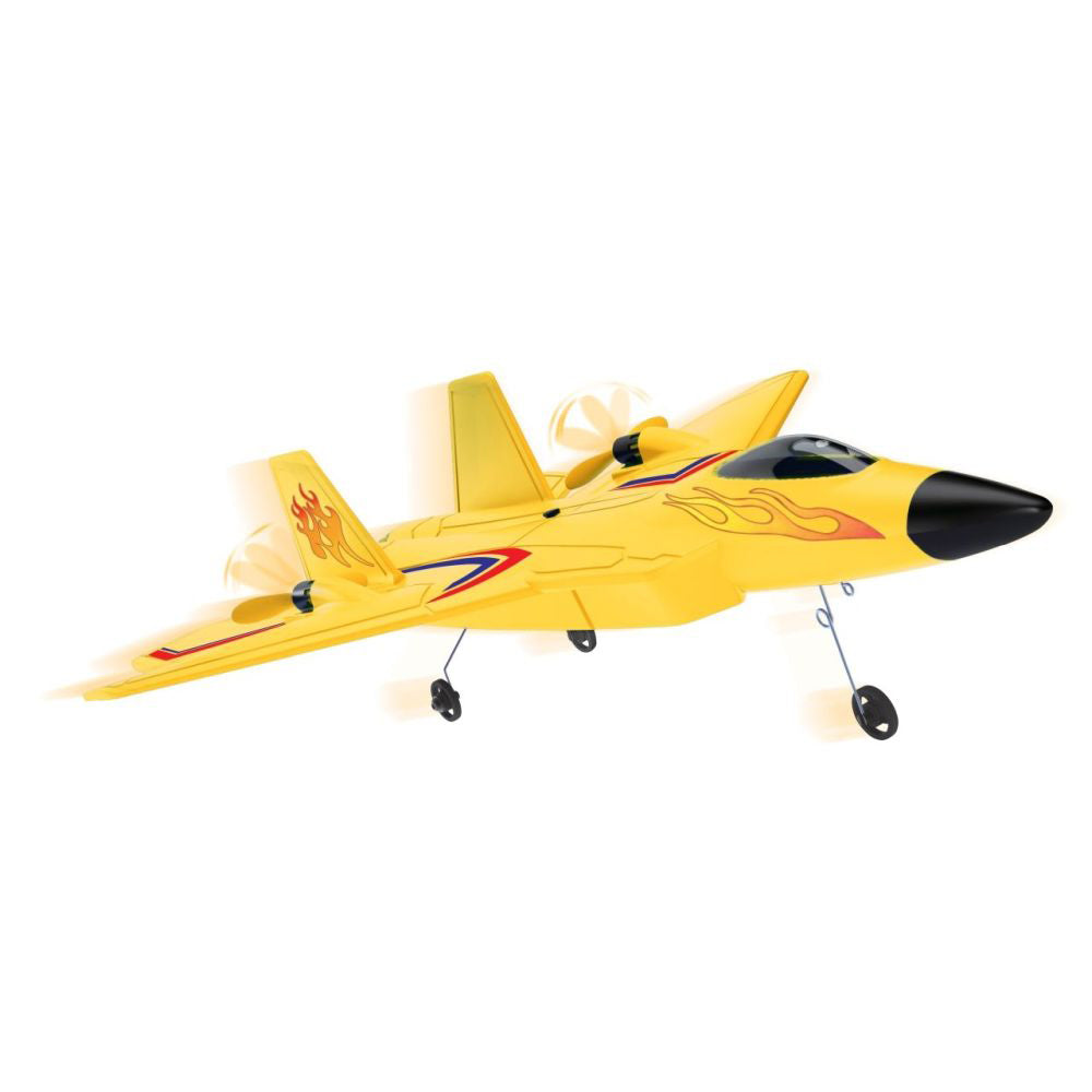 Totally Tech Sky Raider Airplane 2.4 Ghz yellow