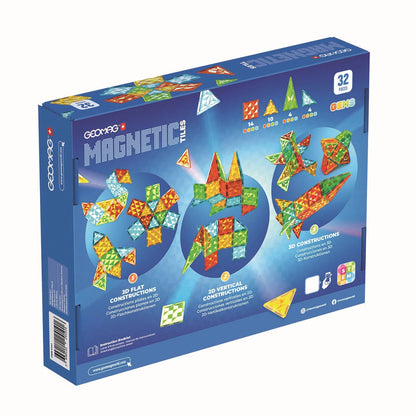 Magnetic Tiles Gems 32 Teile