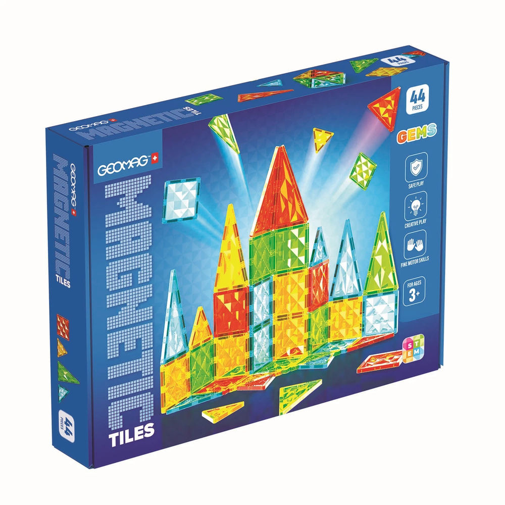 Magnetic Tiles Gems 44 Teile