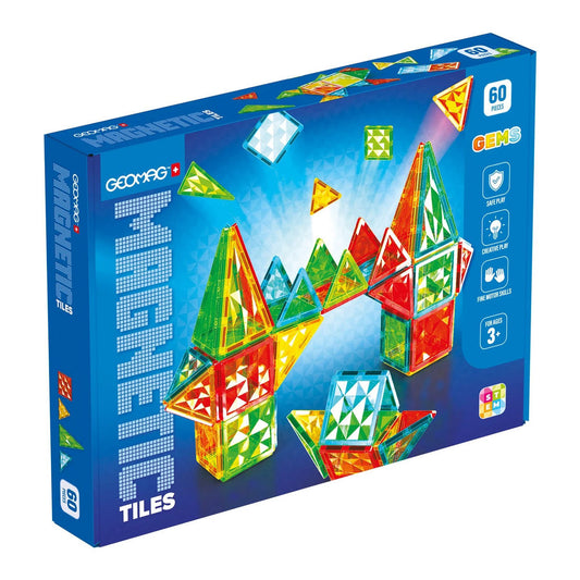 Magnetic Tiles Gems 60 Teile