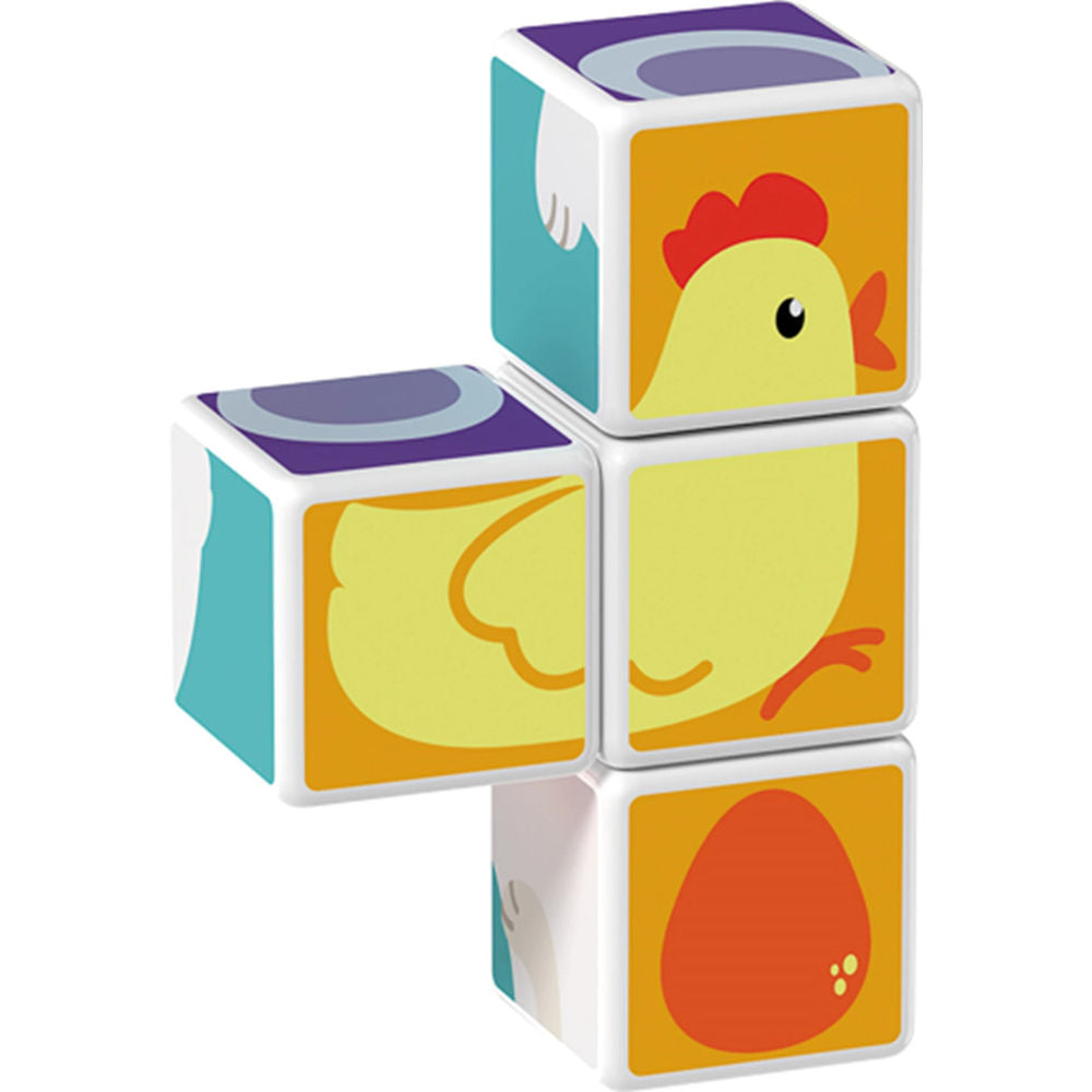 Geomag Magicube Animal Friends