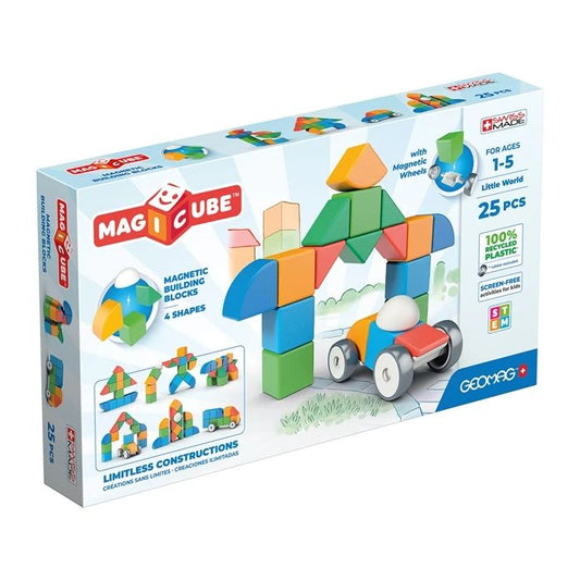 Geomag Shapes GREEN line Little World 25 pieces