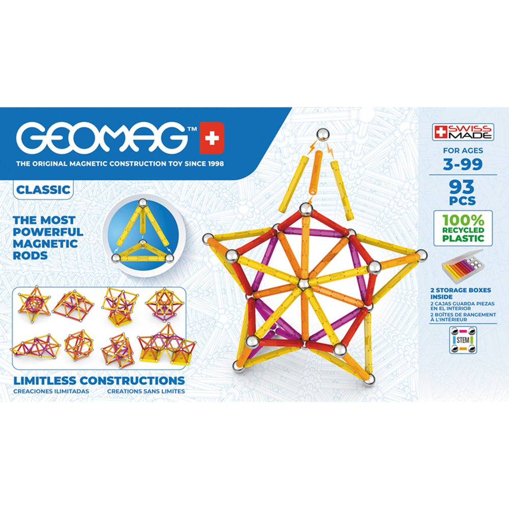 Geomag Classic GREEN line 93 Teile
