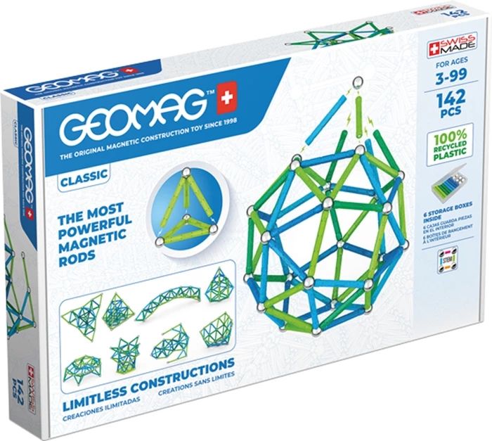 Geomag Classic GREEN line 142 Teile