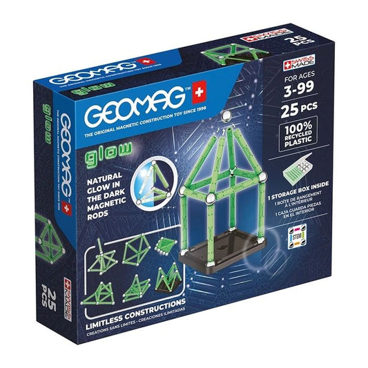 Geomag GLOW GREEN line 25 pieces