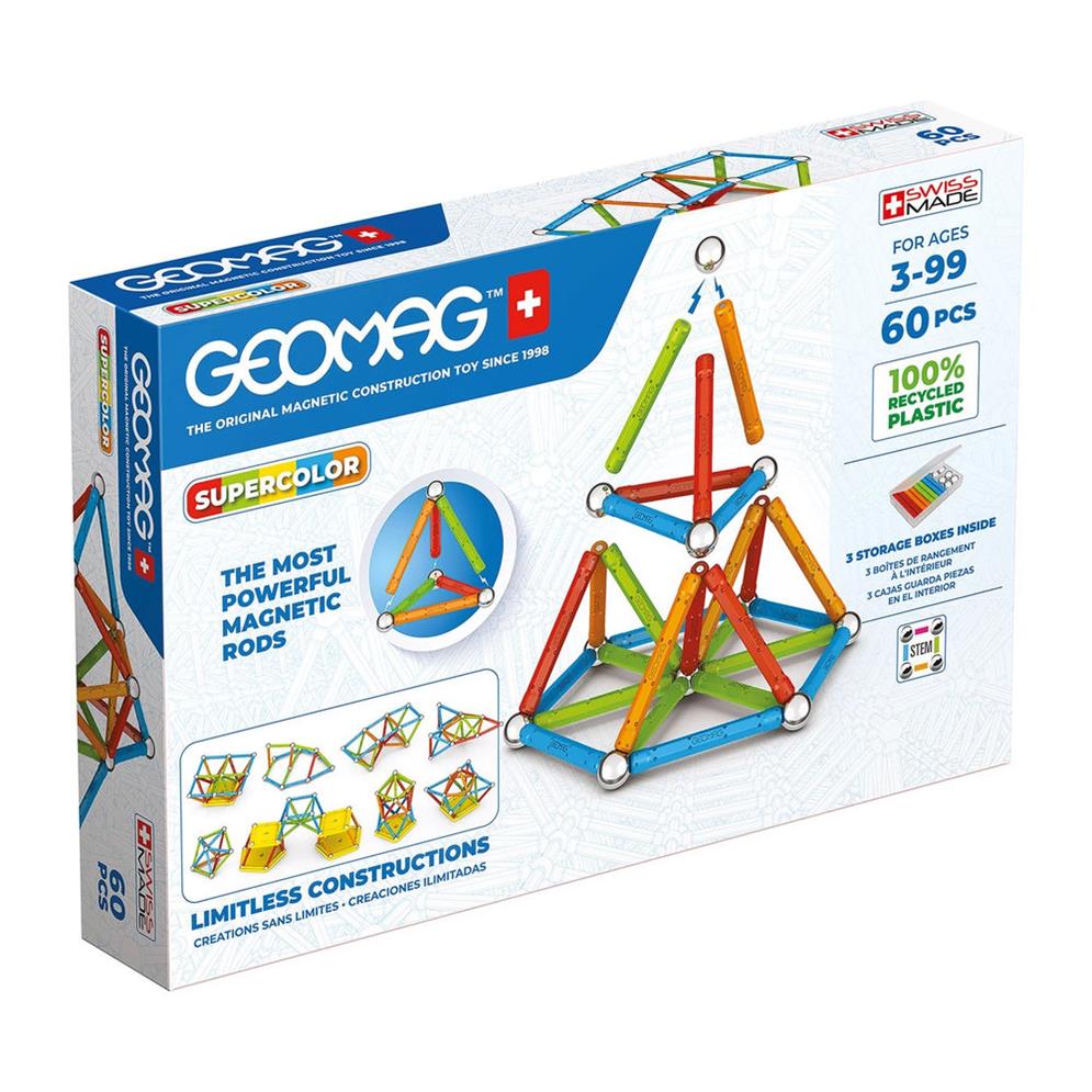 Geomag Panels GREEN line SUPERCOLOR 60 Teile