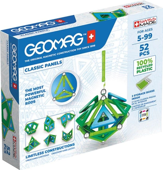 Geomag Panels GREEN line 52 parts