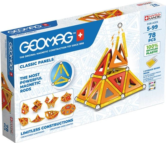 Geomag Panels GREEN line 78 parts