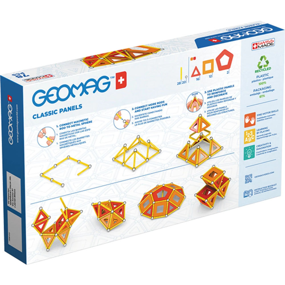 Geomag Panels GREEN line 78 Teile
