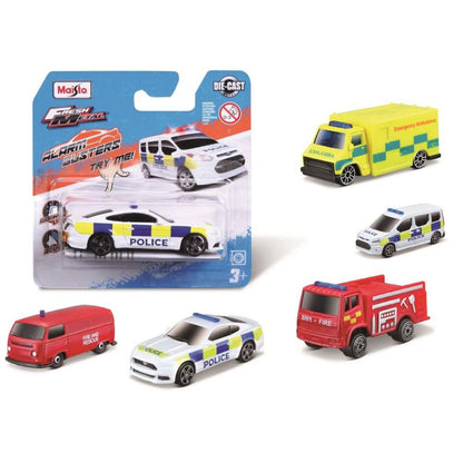 Maisto Alarm Buster vehicles with siren 8 cm, 1 pc. assorted