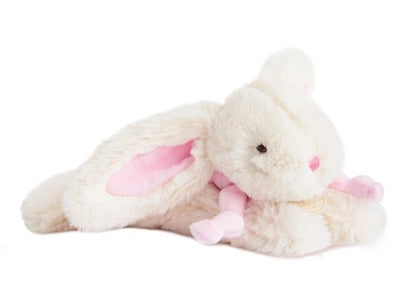 Doudou bonbon lapin, rose 20cm