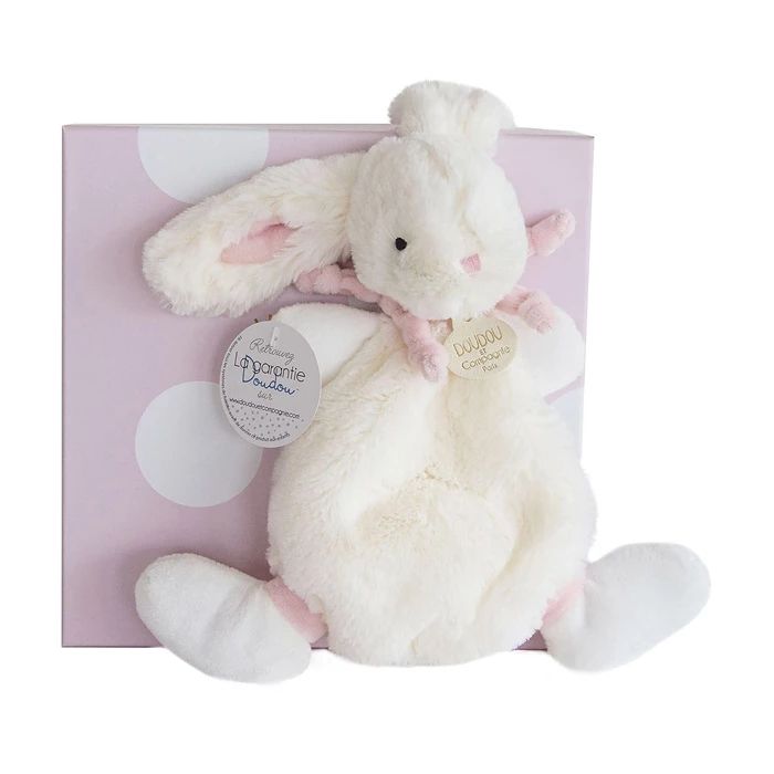 Doudou bonbon lapin doudou, rose 26cm