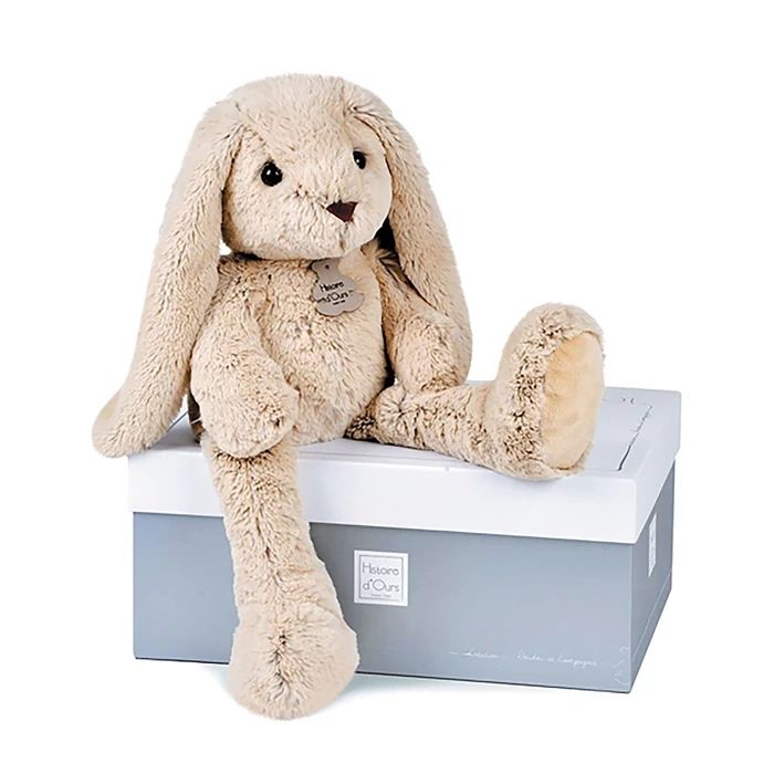 Doudou Copains Calins lapin, beige 50cm