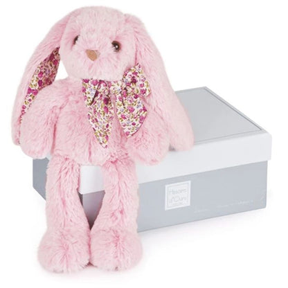 Doudou Copains Calins lapin, rose 25cm