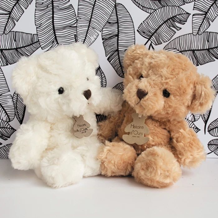 Doudou ours Calin, miel 21cm