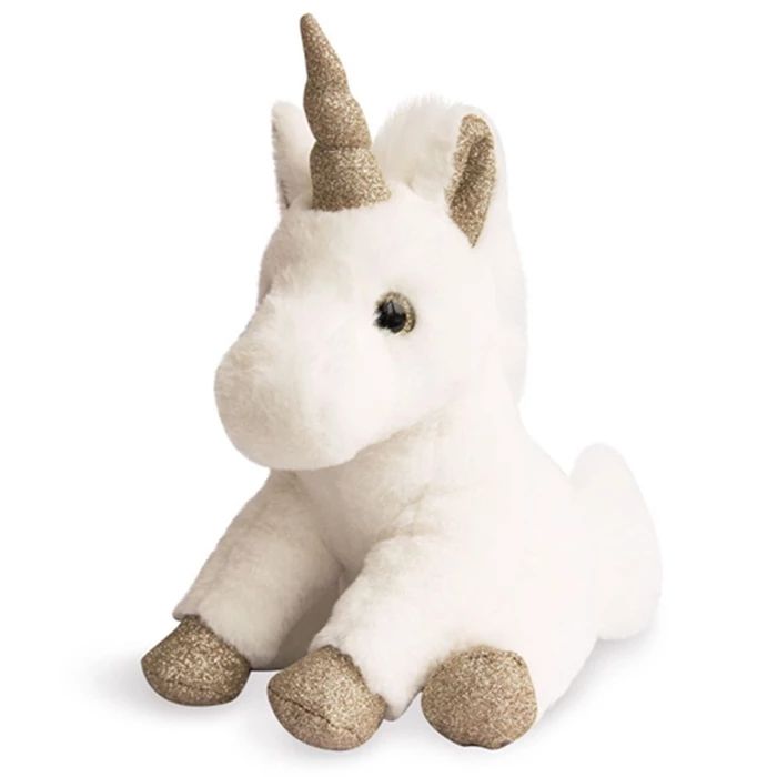 Doudou unicorn, gold 23cm