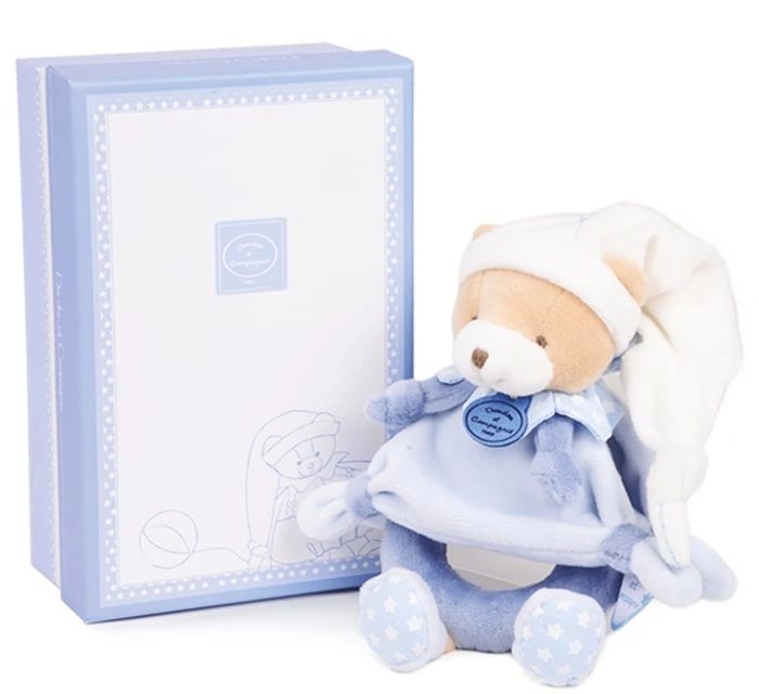 Doudou Hochet Petit Ours 19cm