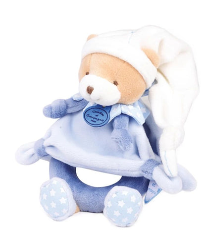 Doudou Hochet Petit Ours 19cm