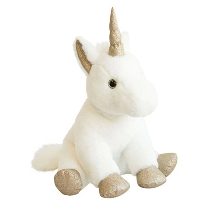 Doudou unicorn, gold 45cm