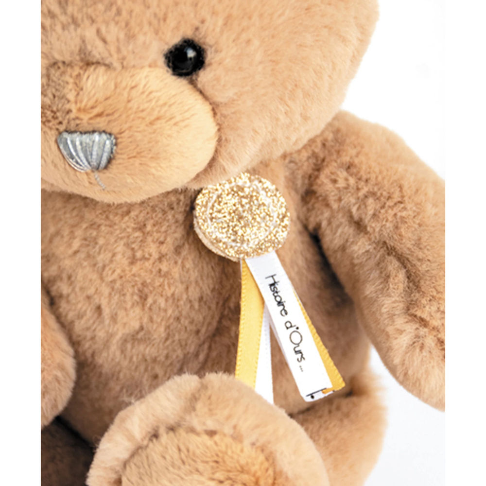 Doudou Glücksbringer Bär,hellbraun 24cm