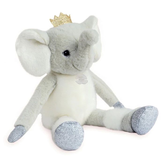 Doudou Twist Éléphant Elfy 35cm