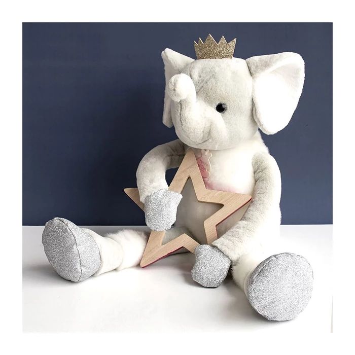 Doudou Twist Éléphant Elfy 60cm