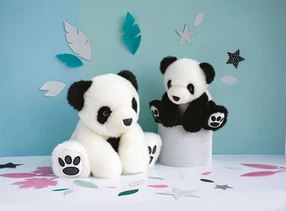 Doudou So Chic Panda, noir 17cm