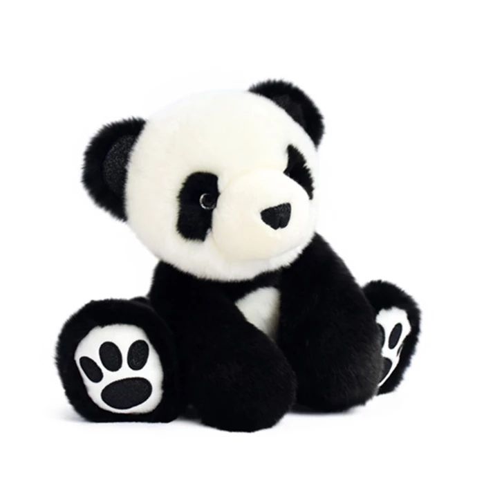 Doudou So Chic Panda, noir 25cm