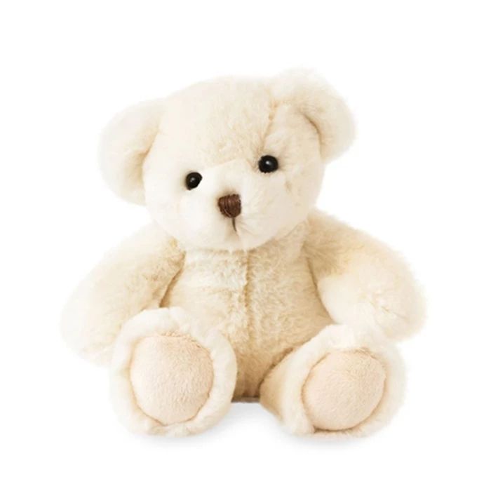 Doudou ours Titours, blanc 27cm