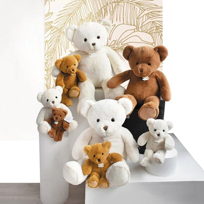 Doudou ours Titours, blanc 27cm