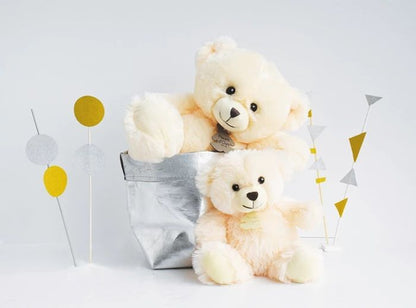 Doudou ours Bellydou, crème 40cm