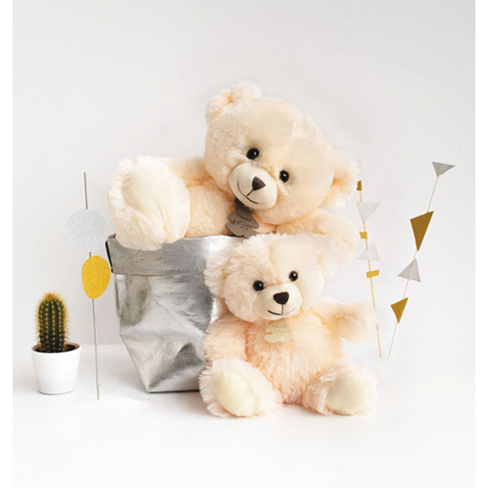 Doudou Bär Bellydou,crème 30cm