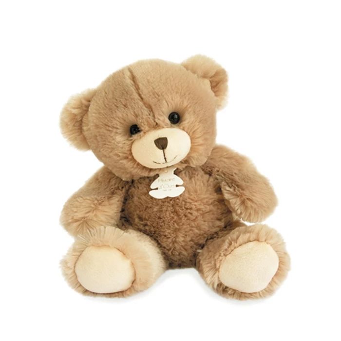 Doudou ours Bellydou, champagne 30cm