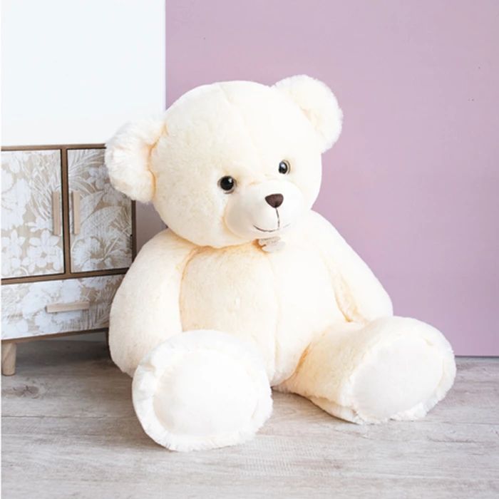 Doudou ours Bellydou, crème 40cm