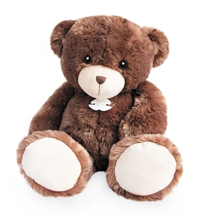 Doudou ours Bellydou, marron 60cm