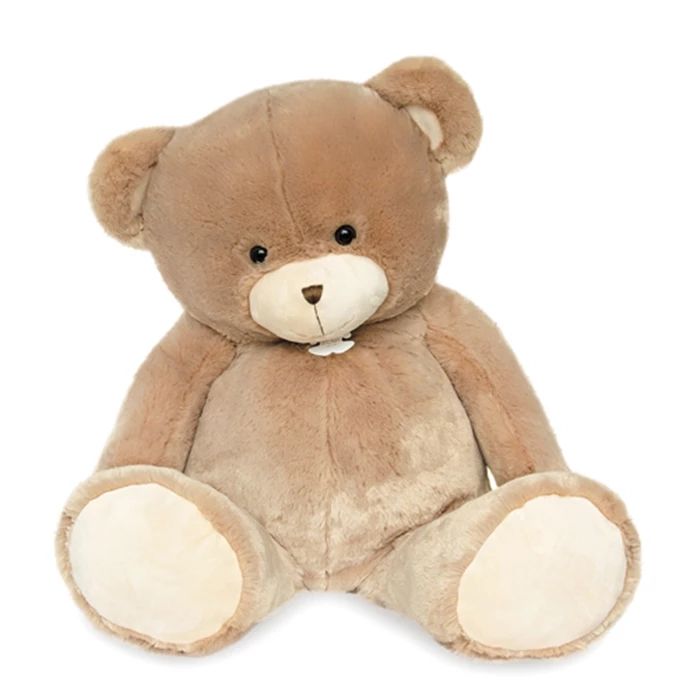 Doudou ours Bellydou, champagne 90cm