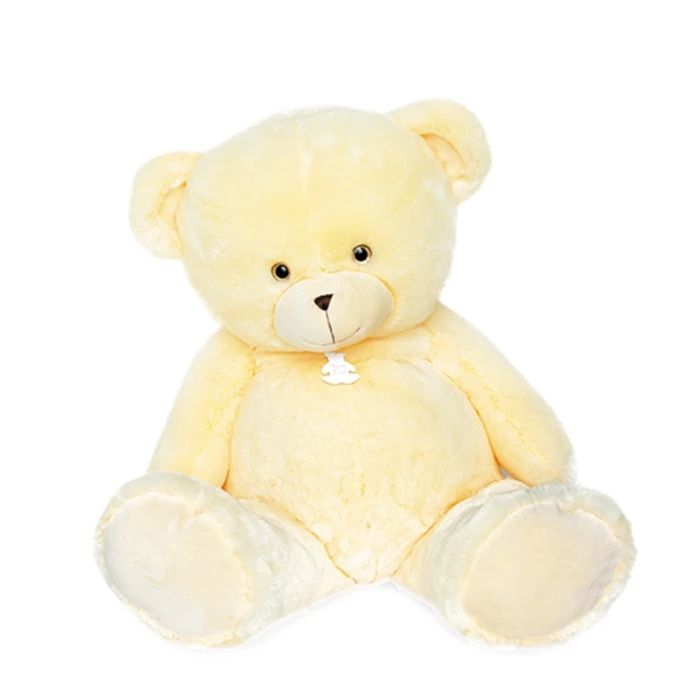 Doudou ours Bellydou, crème 110cm