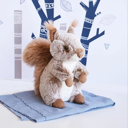 Doudou squirrel 25cm