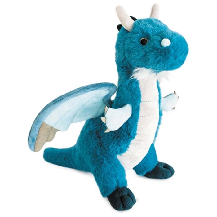 Doudou dragon emerald color 30cm