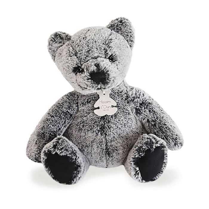 Doudou ours anthracite 25cm