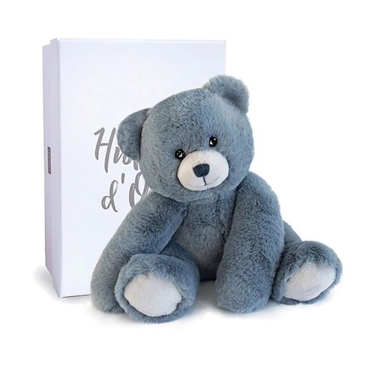 Doudou Bär Oscar, blue jean 25cm