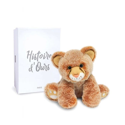 Doudou bébé lion 18cm