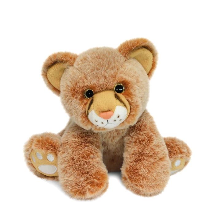 Doudou bébé lion 18cm