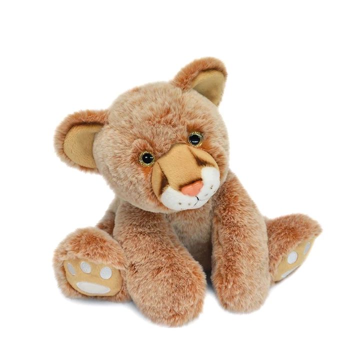 Doudou bébé lion 25cm