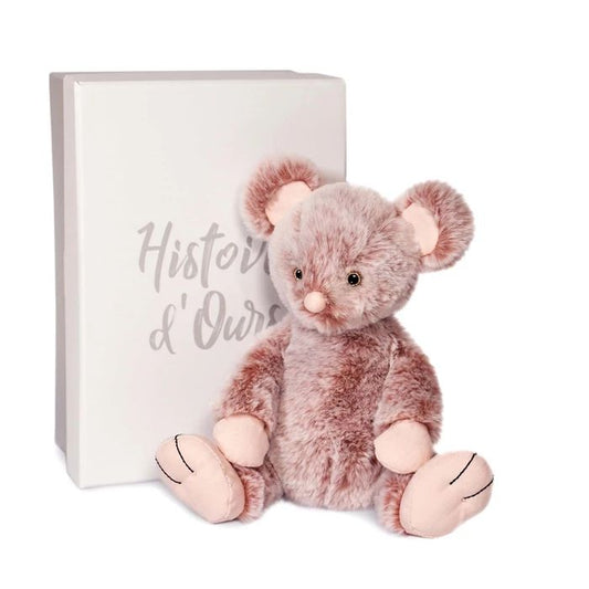 Doudou Lily Mouse, pink 17cm