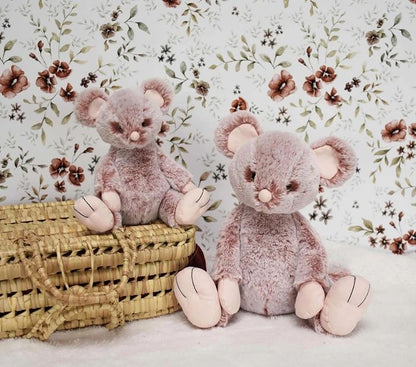 Doudou Lily Mouse, pink 25cm